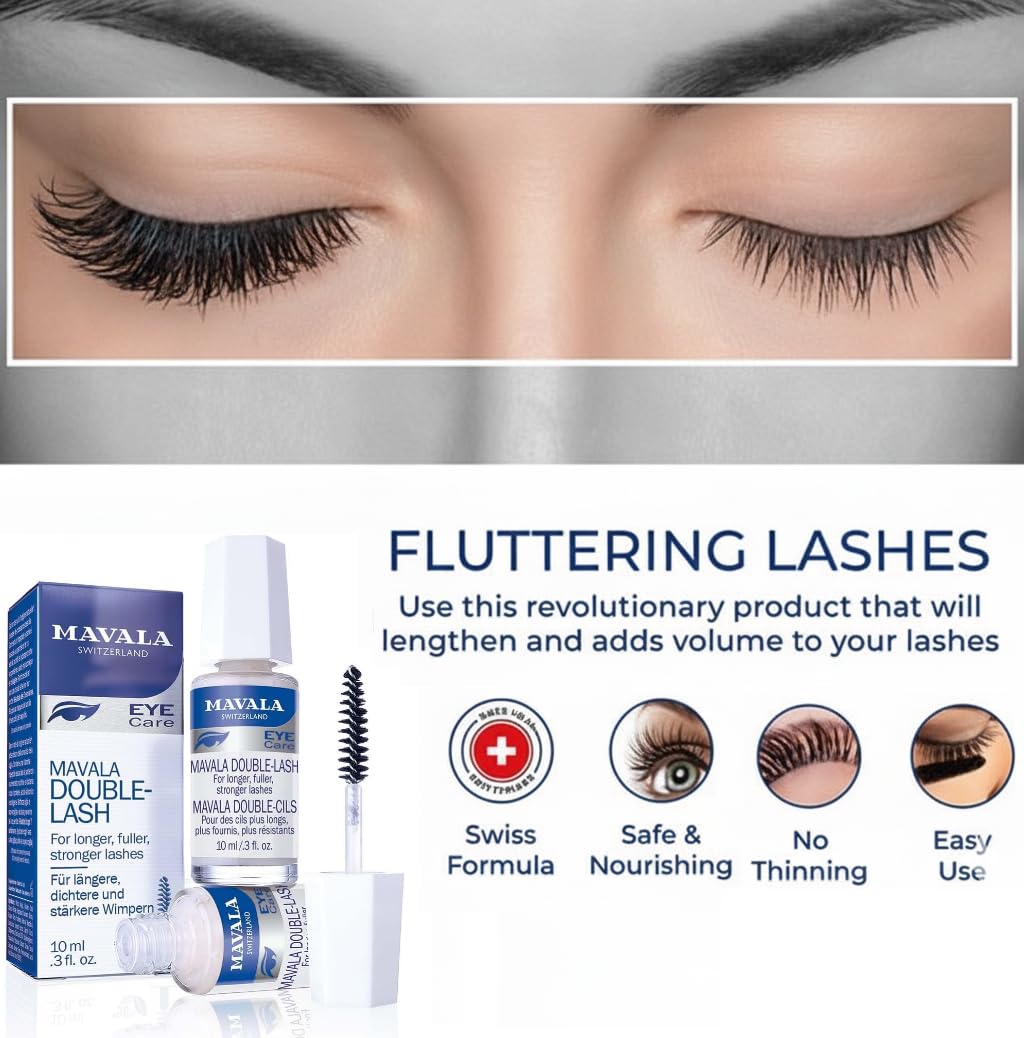 سرم تقویت مژه و ابرو ماوالا / Mavala Double-Lash Serum